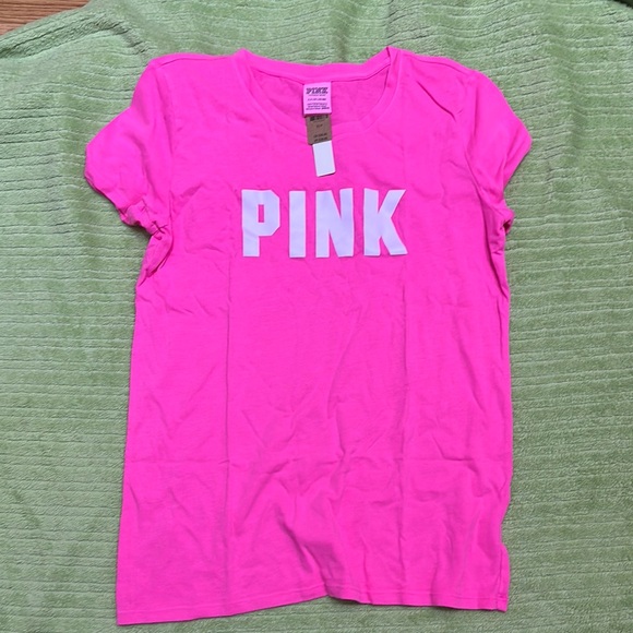 Victoria’s Secret Pink Tee,S,NWT - Picture 1 of 2